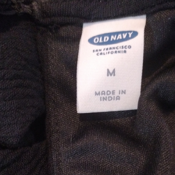 Old Navy Classic Black Cold Shoulder Ruffled Dress Size Medium - Picture 9 of 11